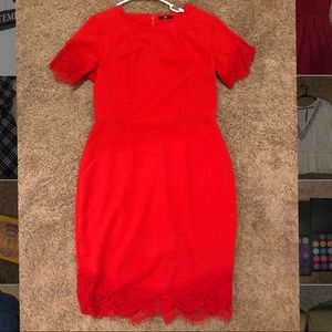 H&M red dress